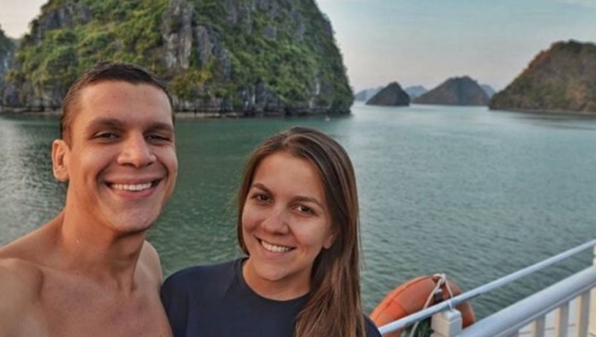 Una pareja brasileña, en vez de celebrar su boda eligió irse de luna de miel y visitar 21 países.